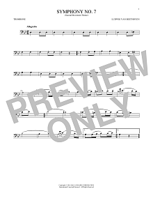 Symphony No. 7 In A Major, Second Movement (Allegretto) 