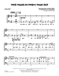 Who Walks In When I Walk Out? (Key: D minor) - Vocal Duet