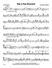 This Is The Moment (Professional Edition) - 1st Trombone 
