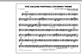 Fox College Football Saturday Theme - Eb Alto Sax