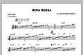 Nova Bossa - Eb Solo Sheet