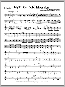 Night On Bald Mountain - Violin 2 