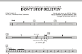 Don't Stop Believin' - Percussion 2