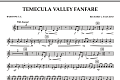 Temecula Valley Fanfare - Baritone T.C.