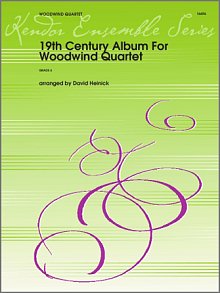 19th Century Album For Woodwind Quartet - Full Score 