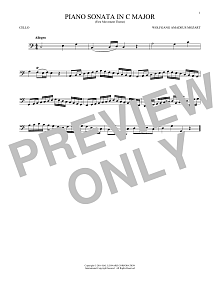 Piano Sonata In C Major 