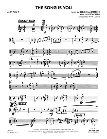 The Song Is You - Alto Sax 2 