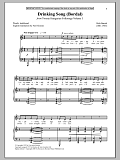 Drinking Song (Bordal) (from Twenty Hungarian Folksongs Vol. 3)