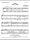 Gloria (Mary's Song) - Keyboard String Reduction