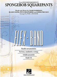 Spongebob Squarepants  (Flex-Band) - Conductor Score (Full Score) 
