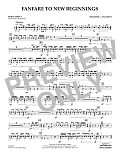 Fanfare for New Beginnings - Percussion 1