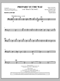 Prepare Ye The Way (with "Shout To The North") - Bass Guitar