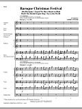 Baroque Christmas Festival (Medley) - Full Score
