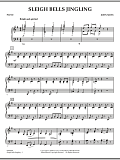 Sleigh Bells Jingling - Piano