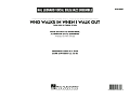Who Walks In When I Walk Out? (Key: D minor) - Conductor Score (Full Score)