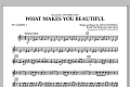 What Makes You Beautiful - Bb Clarinet 1
