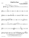 I Shall Not Want - Violin