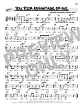 You Took Advantage Of Me (arr. Robert Rawlins)