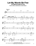 Let My Words Be Few (You Are God In Heaven)