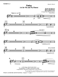 Today (As For Me And My House) - Clarinet 1 & 2