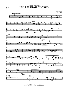Hallelujah Chorus - Horn in F 