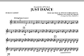 Just Dance - Bb Bass Clarinet