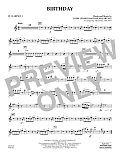 Birthday - Bb Clarinet 1