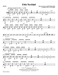 Feliz Navidad (arr. Paul Langford) - Drums