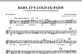 Baby, It's Cold Outside - Bb Clarinet 1