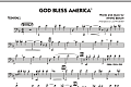 God Bless America - Trombone 1
