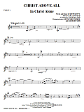 Christ Above All - Violin 1