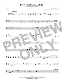 Everything's Alright (from Jesus Christ Superstar) 