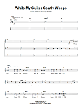 While My Guitar Gently Weeps