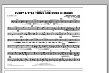Every Little Thing She Does Is Magic - Electric Bass 