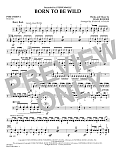 Born to Be Wild - Percussion 1