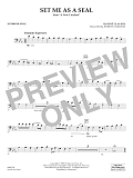 Set Me as a Seal (arr. Robert C. Cameron) - Euphonium B.C.