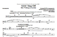 Girls' Sing-Off (from Glee) - Trombone 