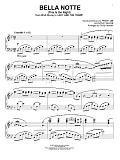Bella Notte [Classical version] (from Lady And The Tramp) (arr. Phillip Keveren)