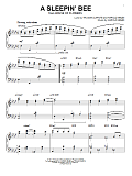 A Sleepin' Bee [Jazz version] (arr. Brent Edstrom)