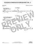 Tuning Chorales for Band, Volume 2 - Percussion