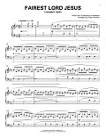 Fairest Lord Jesus [Classical version] (arr. Phillip Keveren)