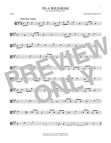 To A Wild Rose, Op. 51, No. 1 