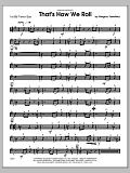 That's How We Roll - Tenor Sax 1