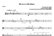 His Love Still Shines - Viola 