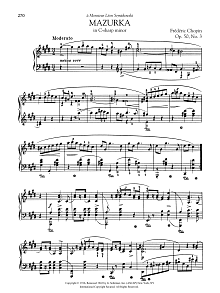 Mazurka in C-sharp minor, Op. 50, No. 3 