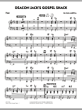 Deacon Jack's Gospel Shack - Piano