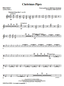 Christmas Pipes - Percussion 1 