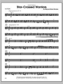 Star-Crossed Warriors - Violin 1 