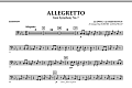 Allegretto (from Symphony No. 7) - Bassoon
