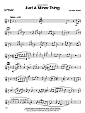 Just A Minor Thing - 1st Bb Trumpet